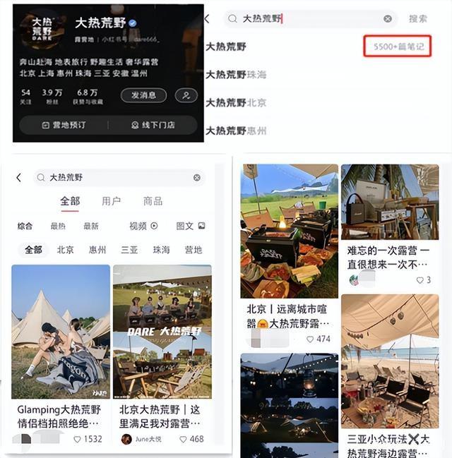 6个月营收超千万,如何在小红书玩转“露营”?