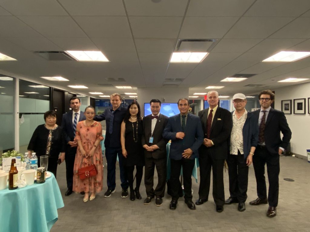 联合国网合集团见证美中企业家商会纽约分会成立大会顺利闭幕!