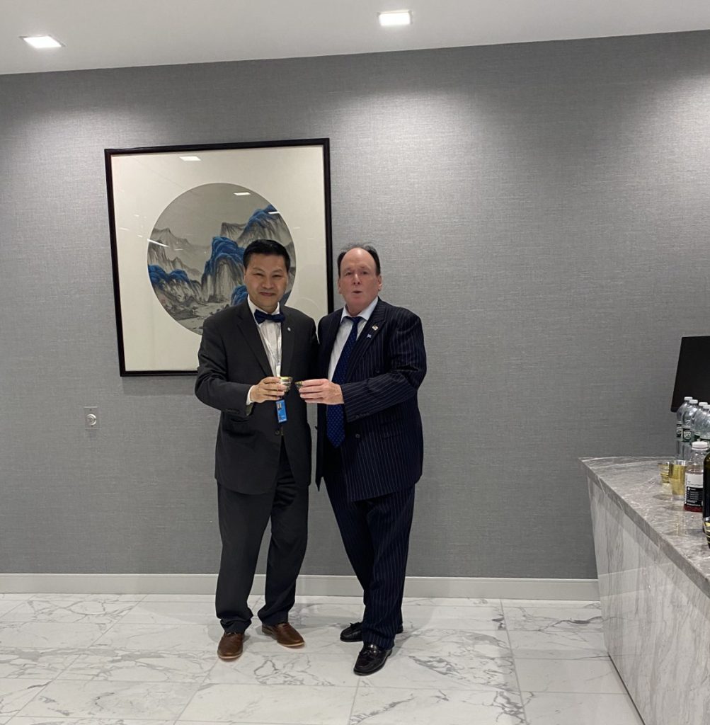 联合国网合集团见证美中企业家商会纽约分会成立大会顺利闭幕!