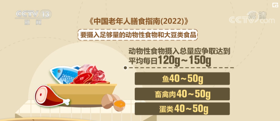 新版《中国老年人膳食指南》发布：膳食合理搭配 减少不必要的食物限制