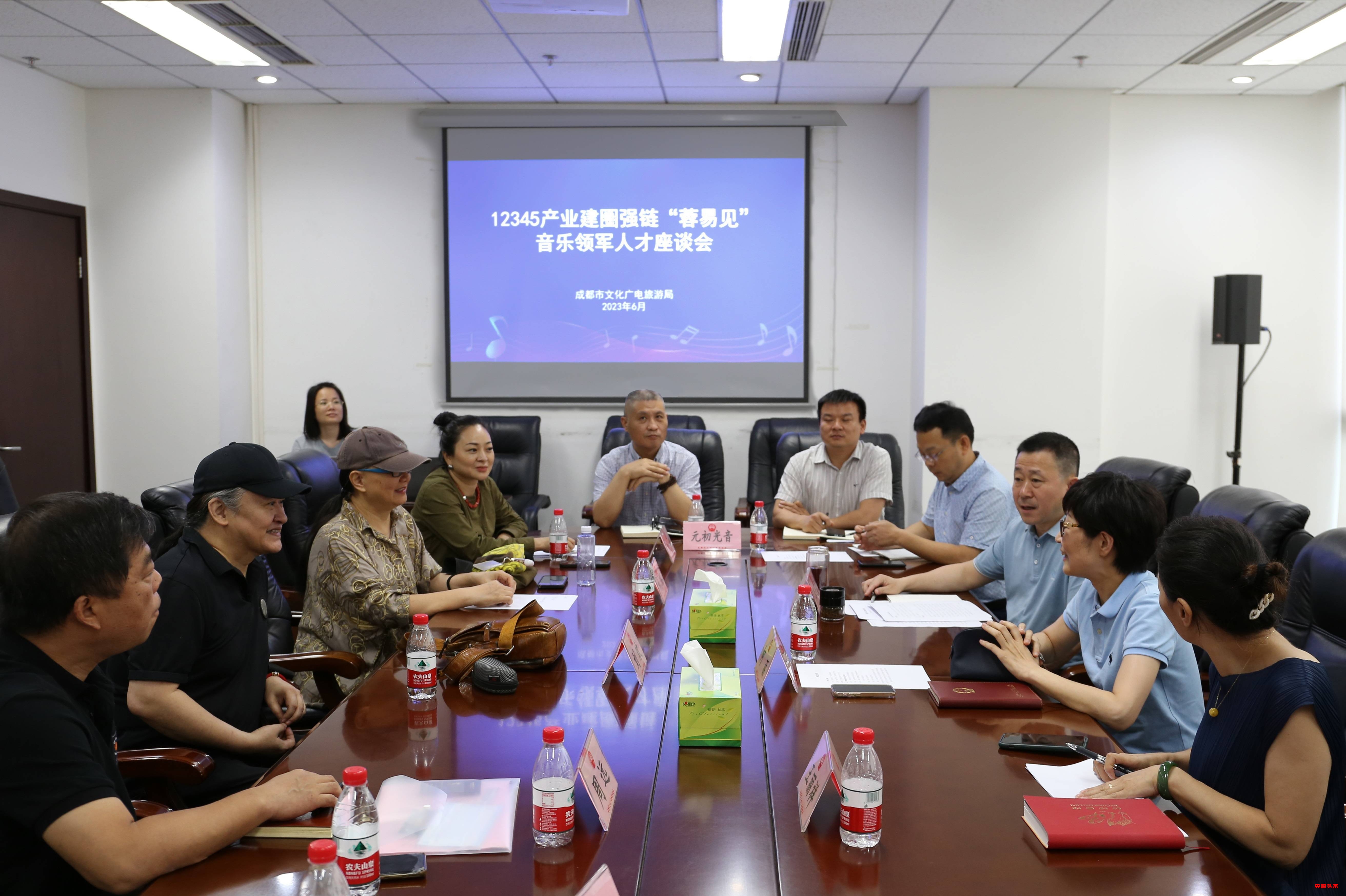 市文广旅局举办12345产业建圈强链“蓉易见”音乐领军人才座谈会