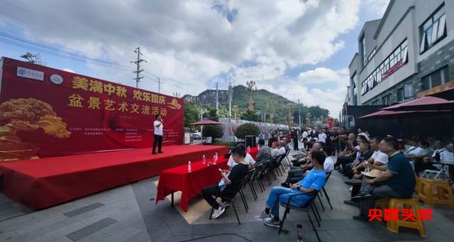 贵州省龙里县盆景艺术盛宴:庆祝中秋国庆,助推旅游与乡村振兴