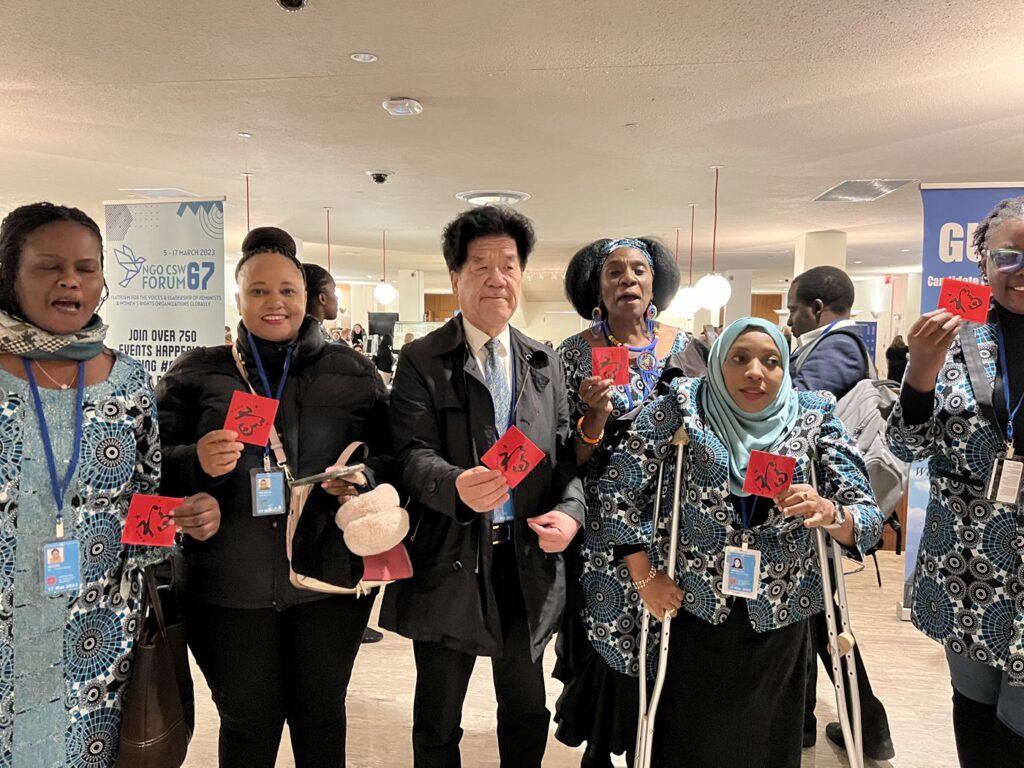 联合国网合集团全程参与第六十七届联合国妇女大会
